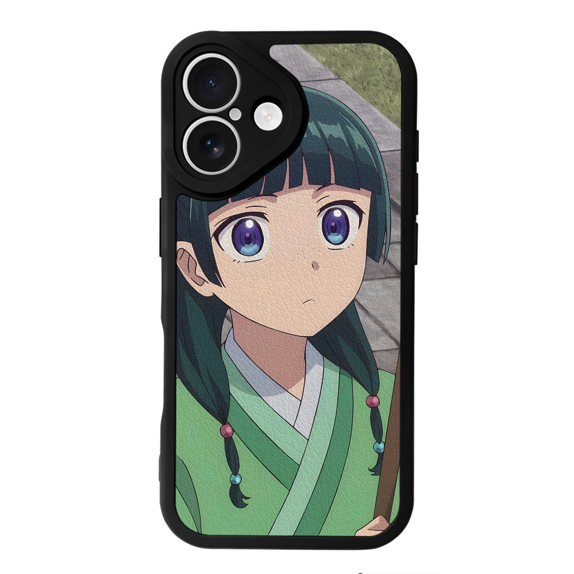 薬屋のひとりごと The Apothecary Diaries 【iPhone 16シリーズ対応】シリコンスマホケース（レザー調） 材質：シリコン